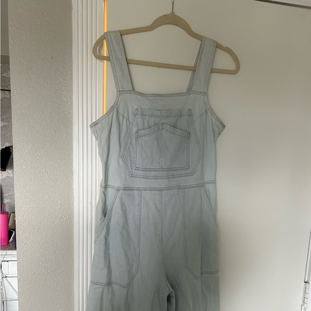 Citizens Of Humanity Light Denim Jumpsuit with Stretch